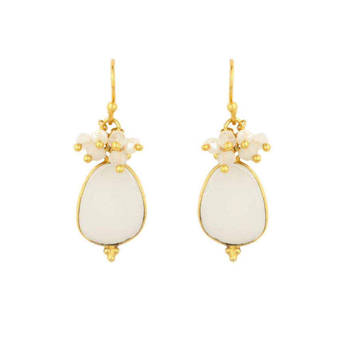 Willow Earrings White