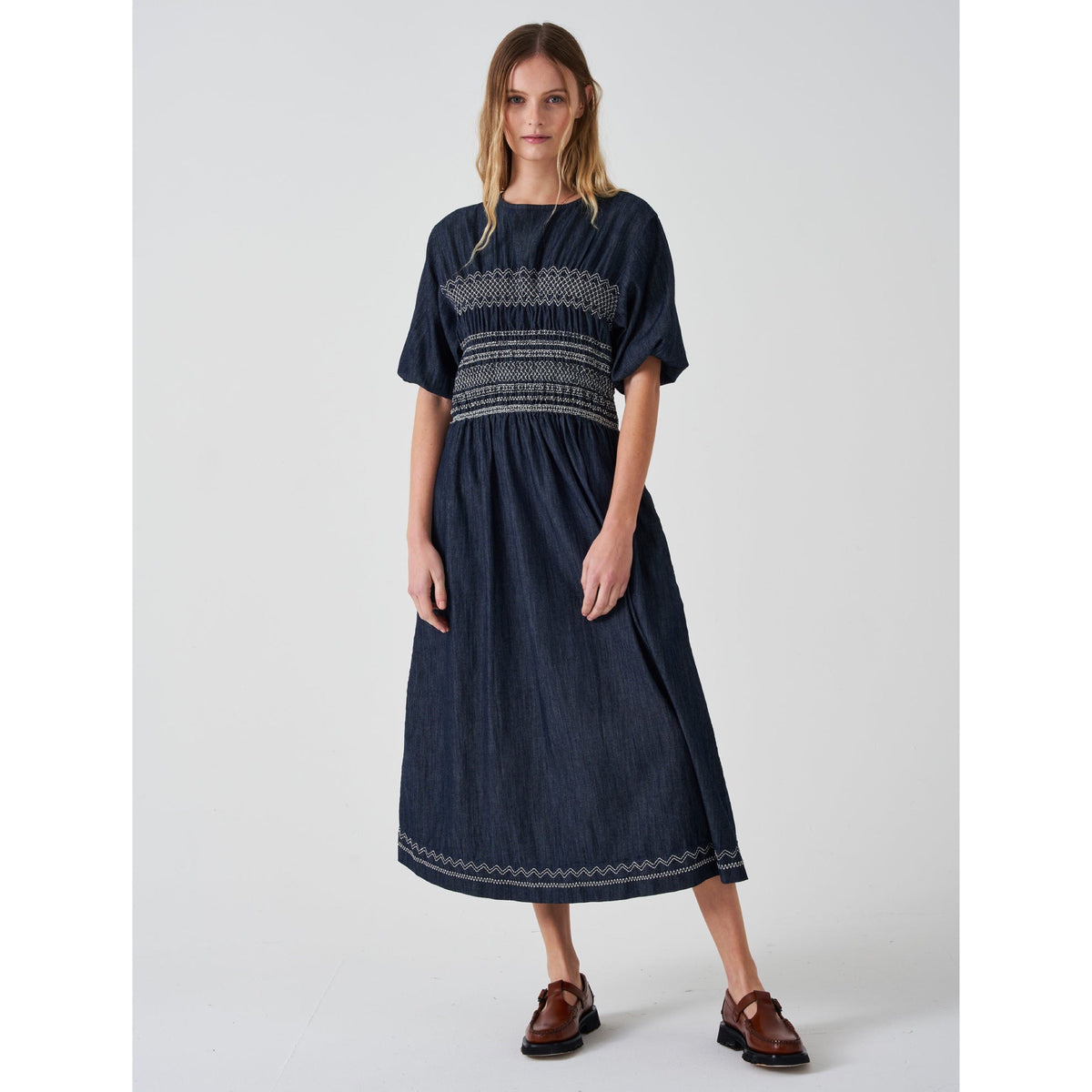 Seventy + Mochi Sally Dress Denim