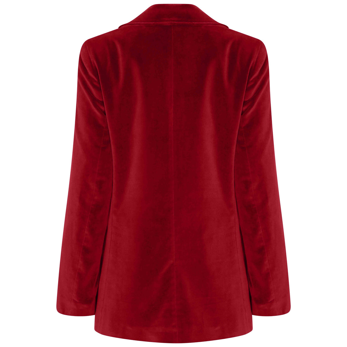 Susan Velvet Jacket Red