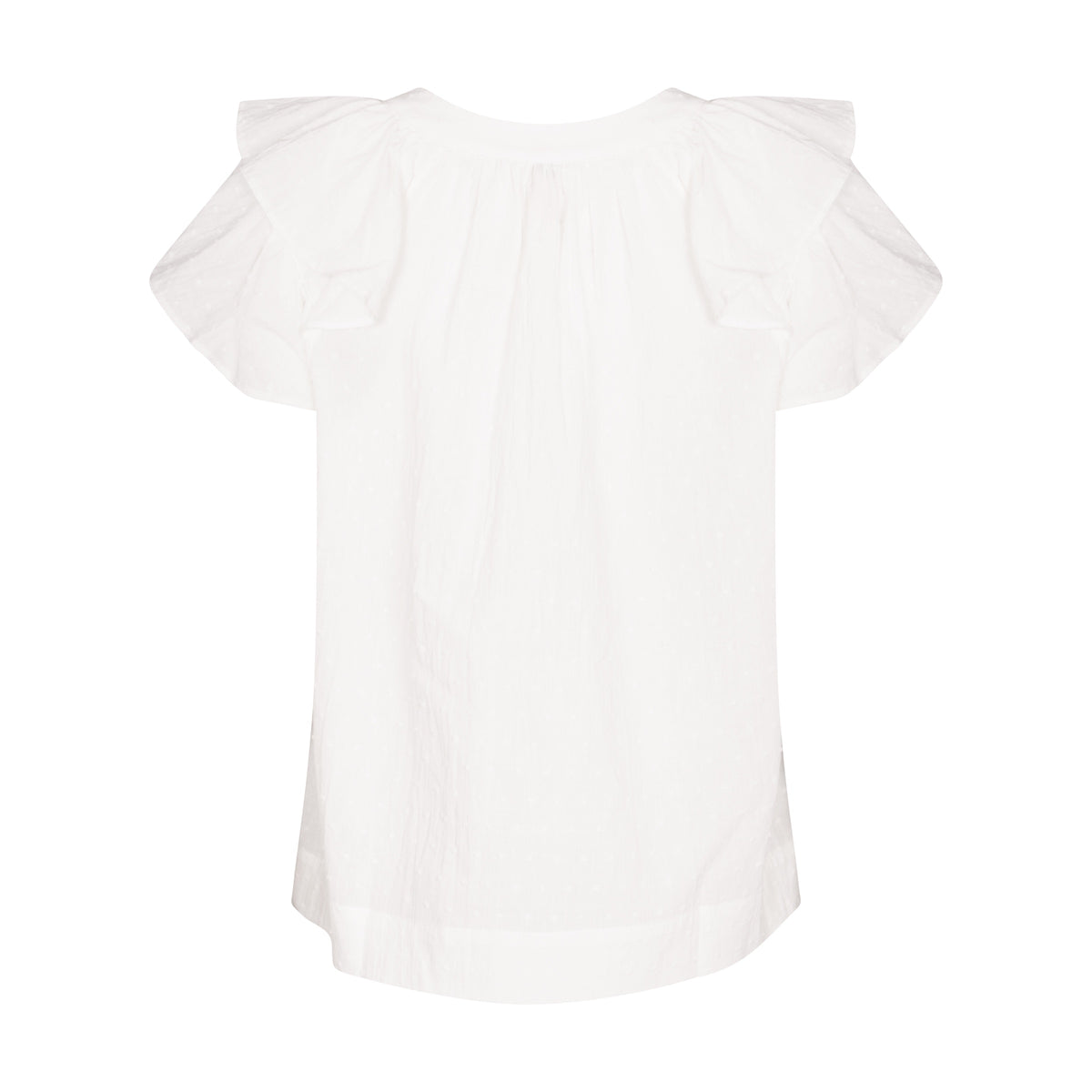 Cotton Puff Top White