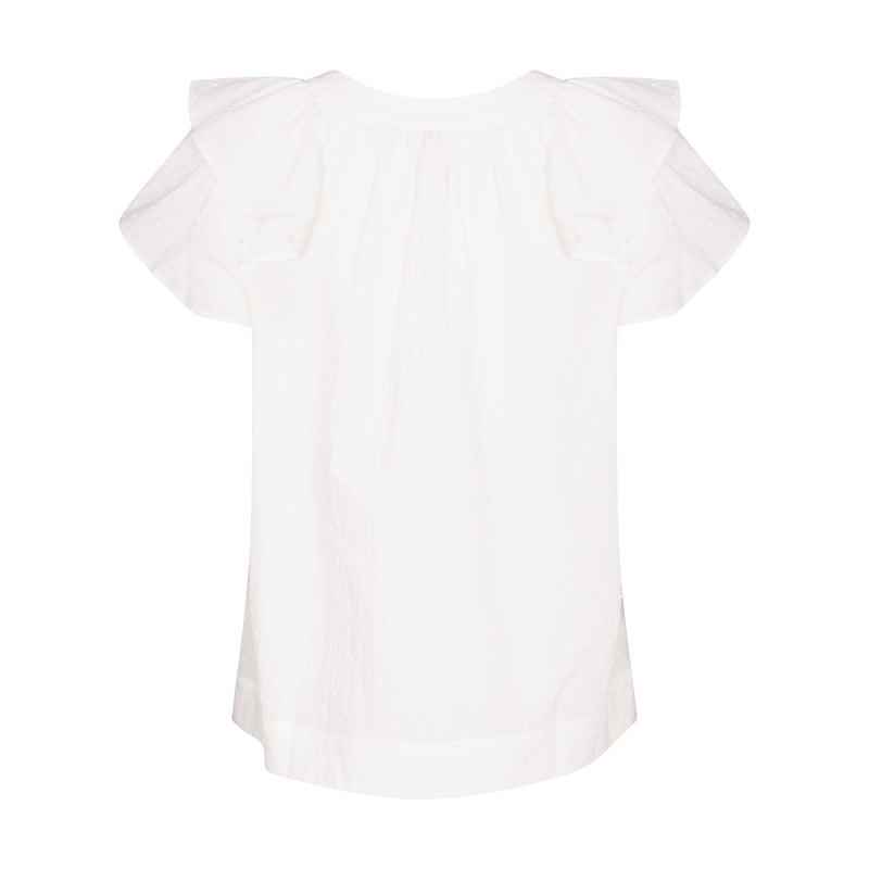 Cotton Puff Top White