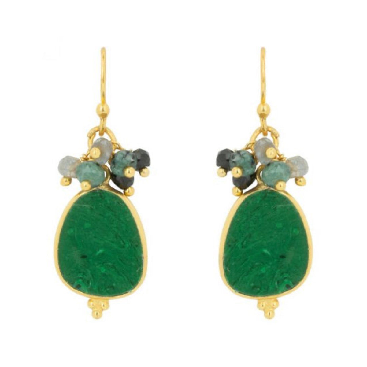 Willow Earrings Green