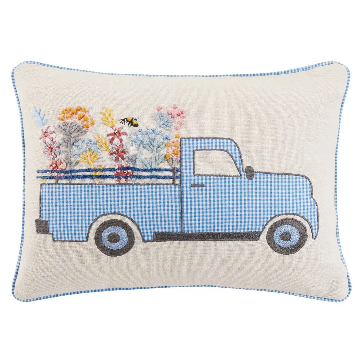 Cushion Gingham Truck