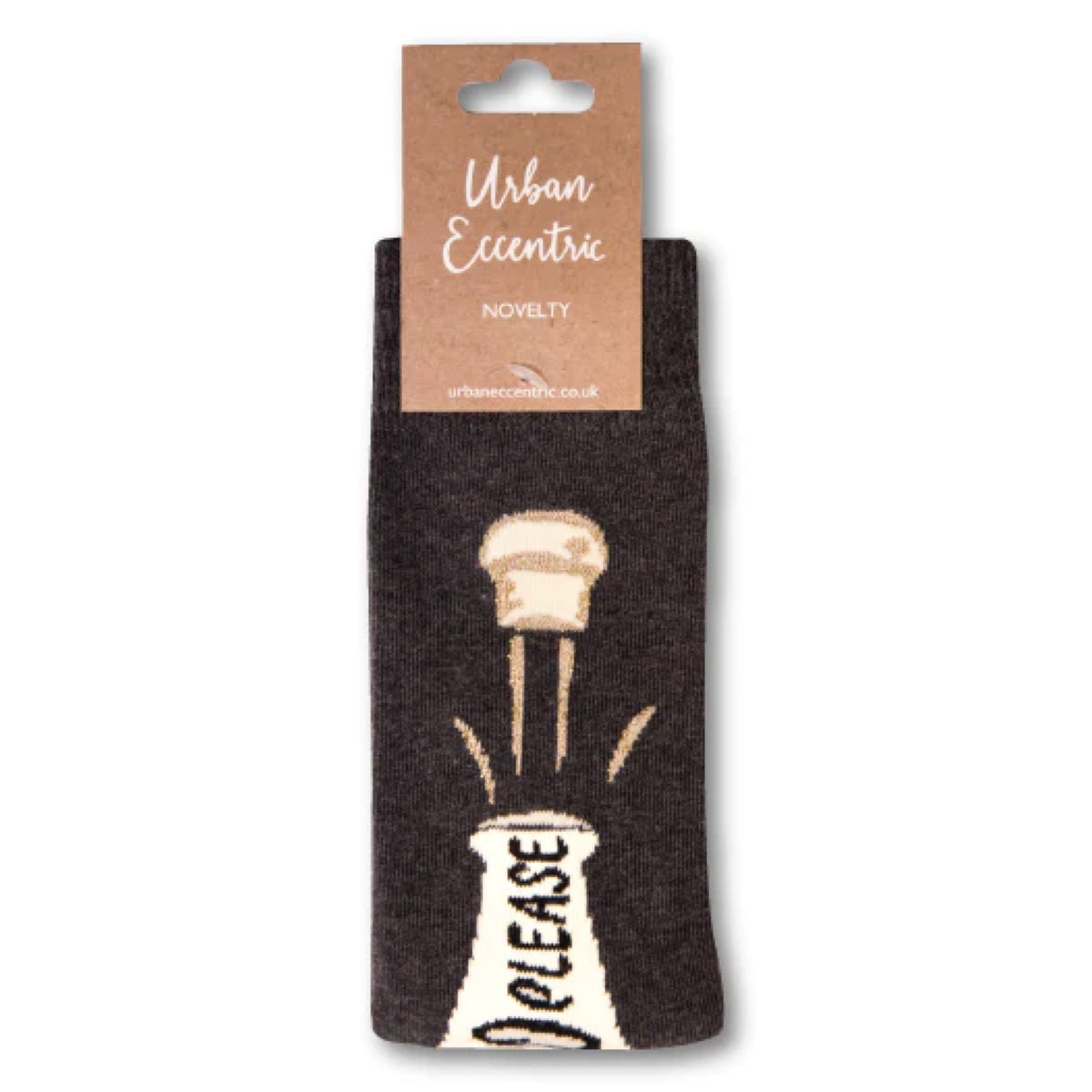 Urban Eccentric "Prosecco Please” Socks