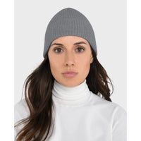 Hortense Beanie Gris Chine Fonce