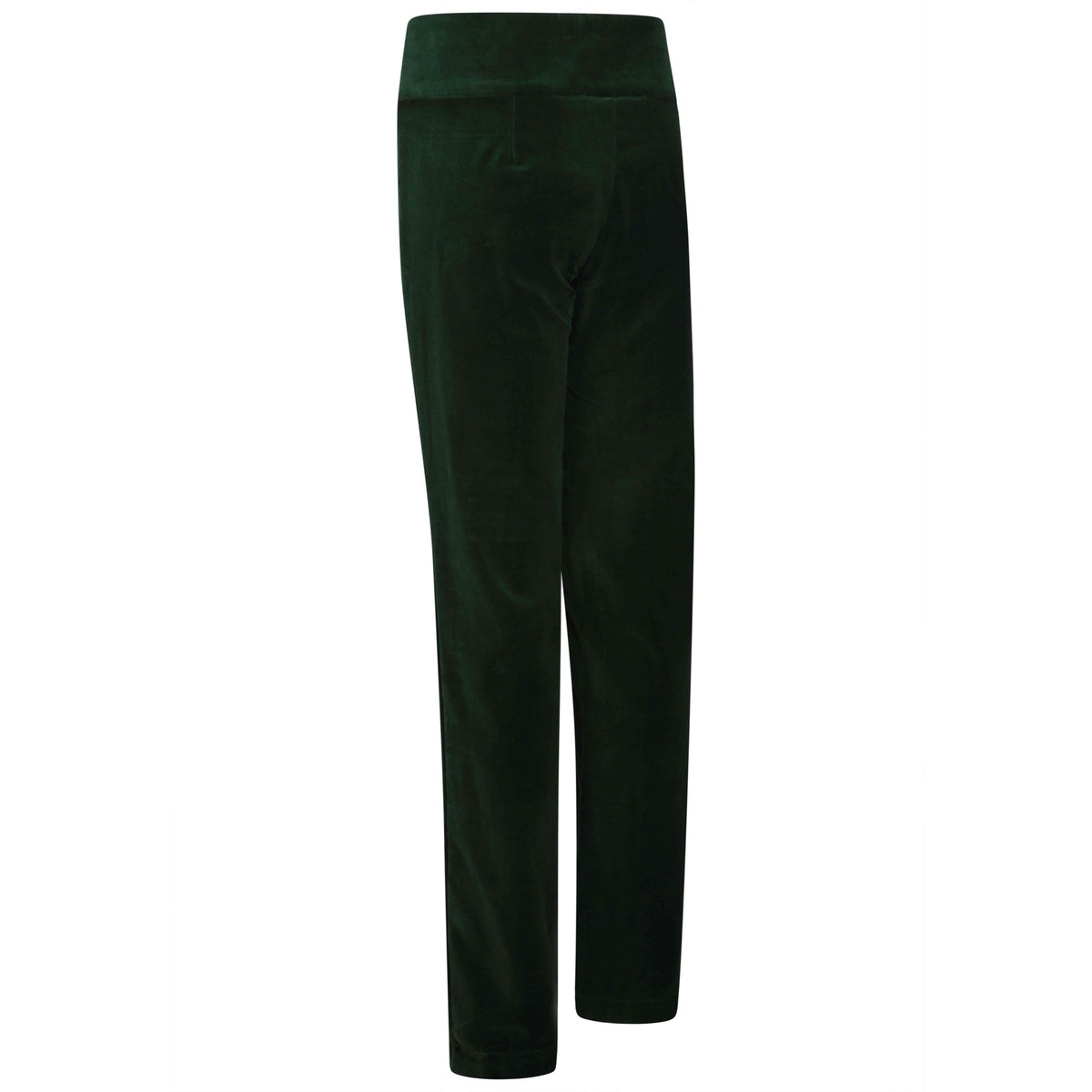 Tapered Low Rise Velvet Green