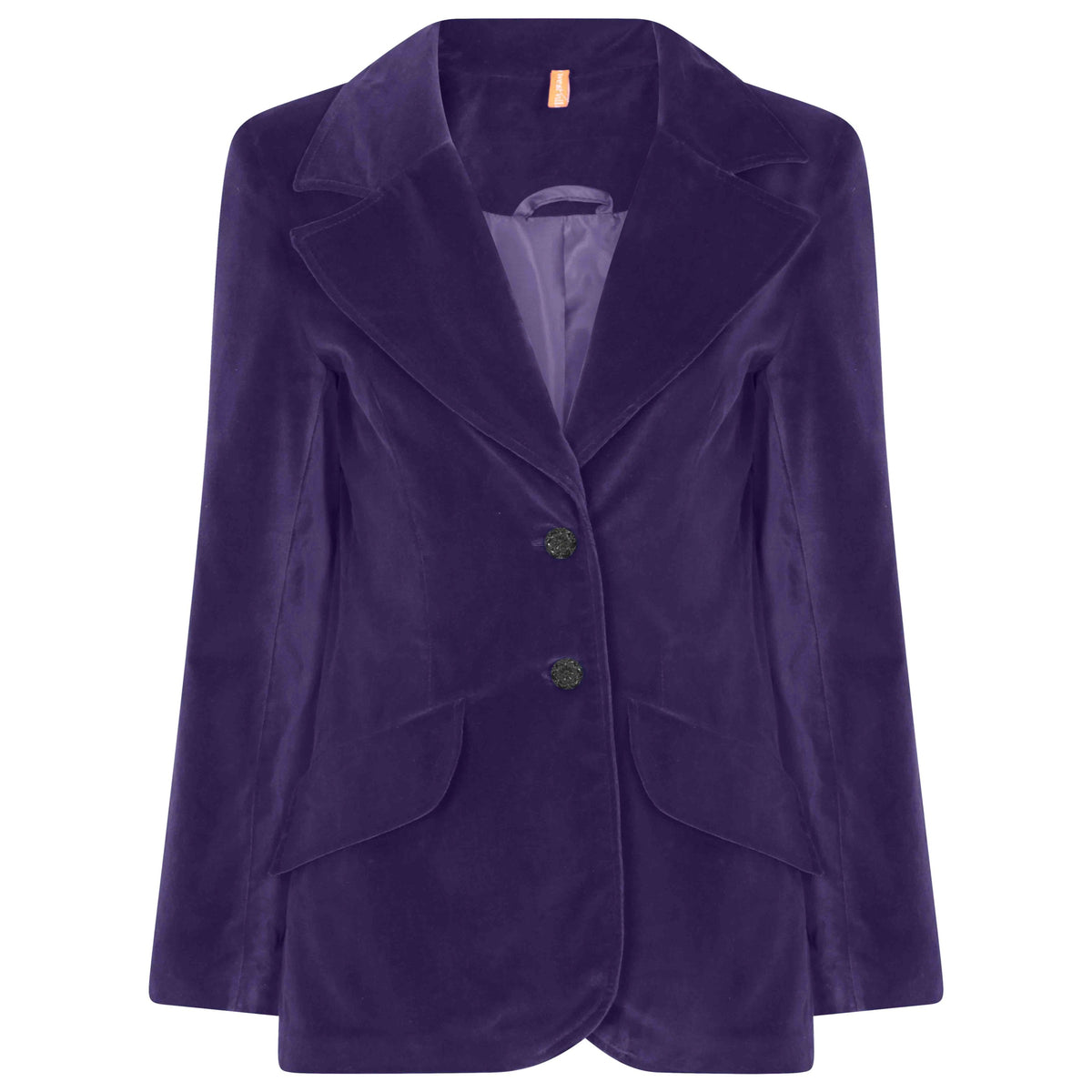 Susan Velvet Jacket Purple