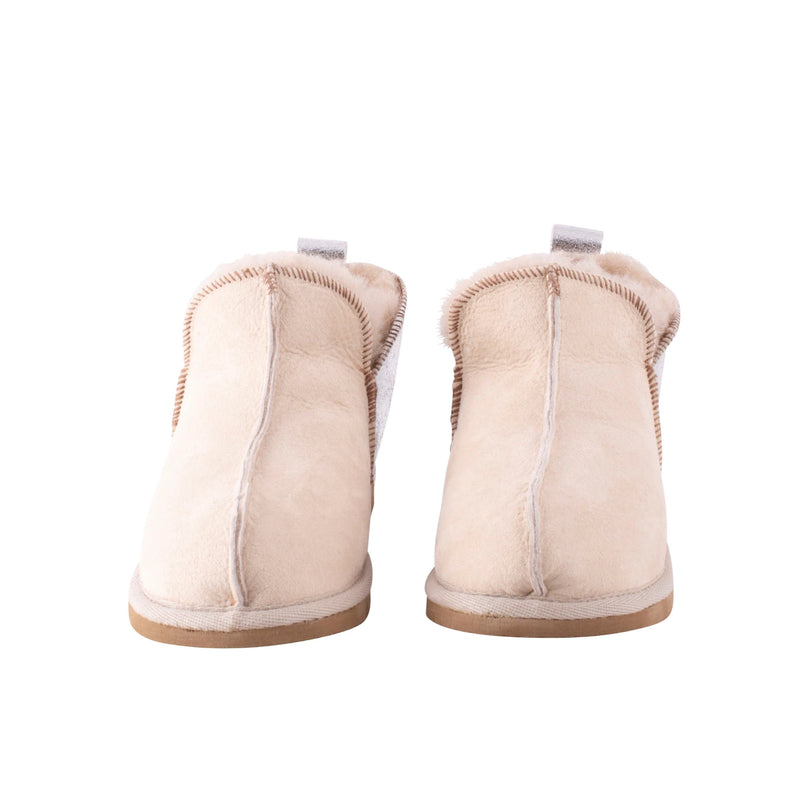 Annie Slippers Honey/Silver