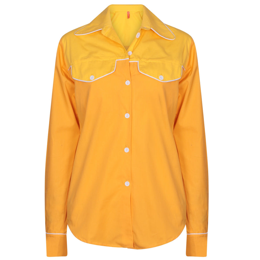 The West Village - Yellow Cowgirl Shirt