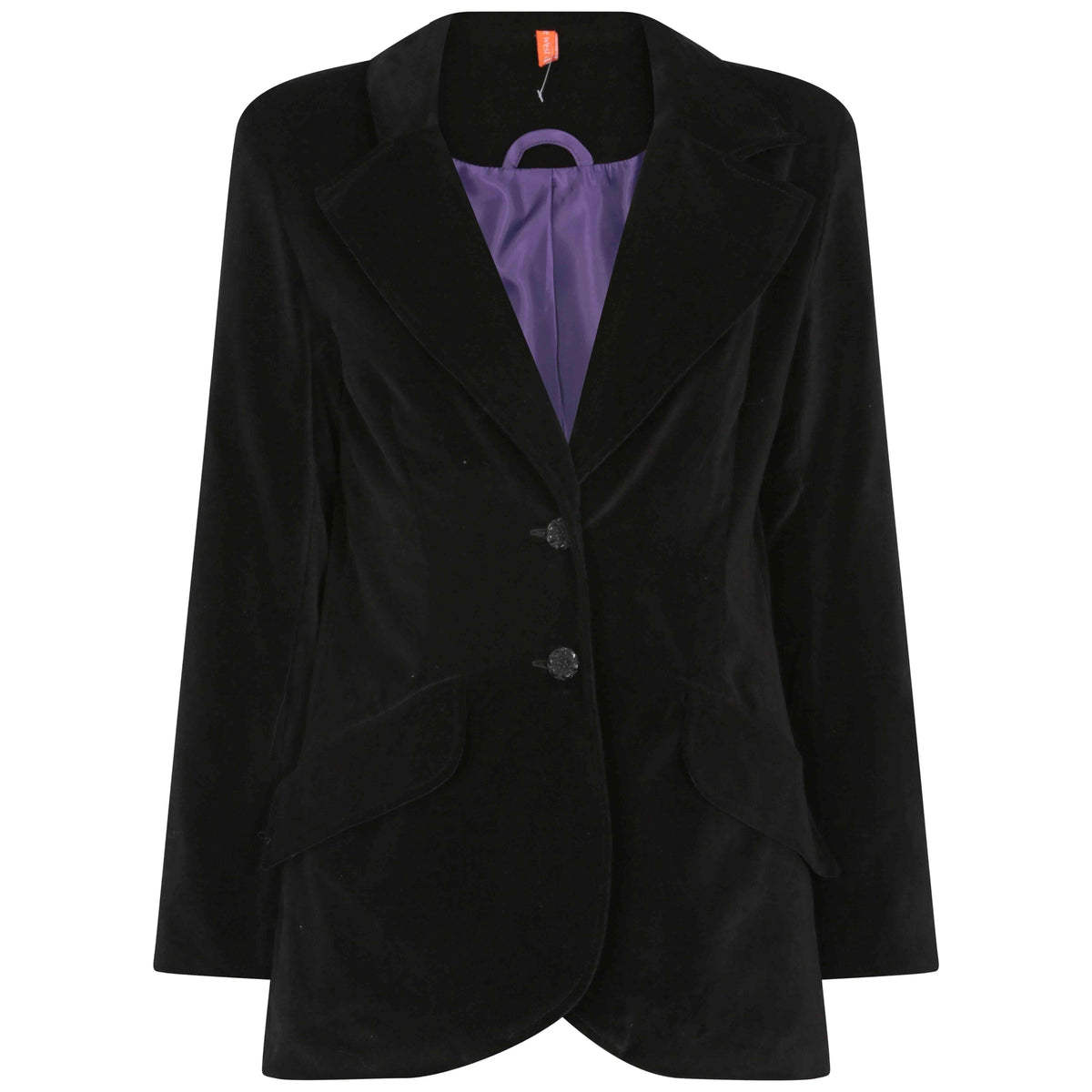 Susan Velvet Jacket Black