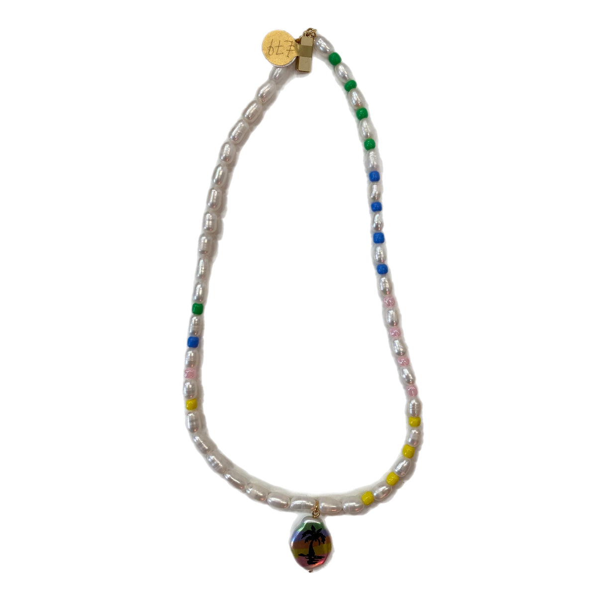 Bali beaded necklace