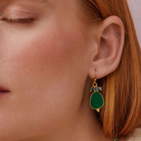 Willow Earrings Green