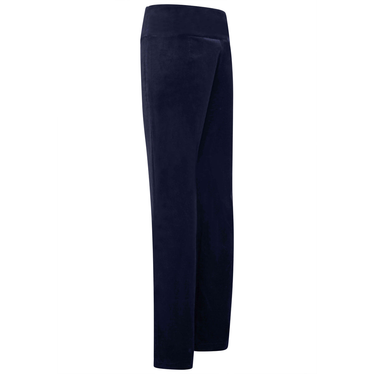 Tapered Low Rise Velvet Navy