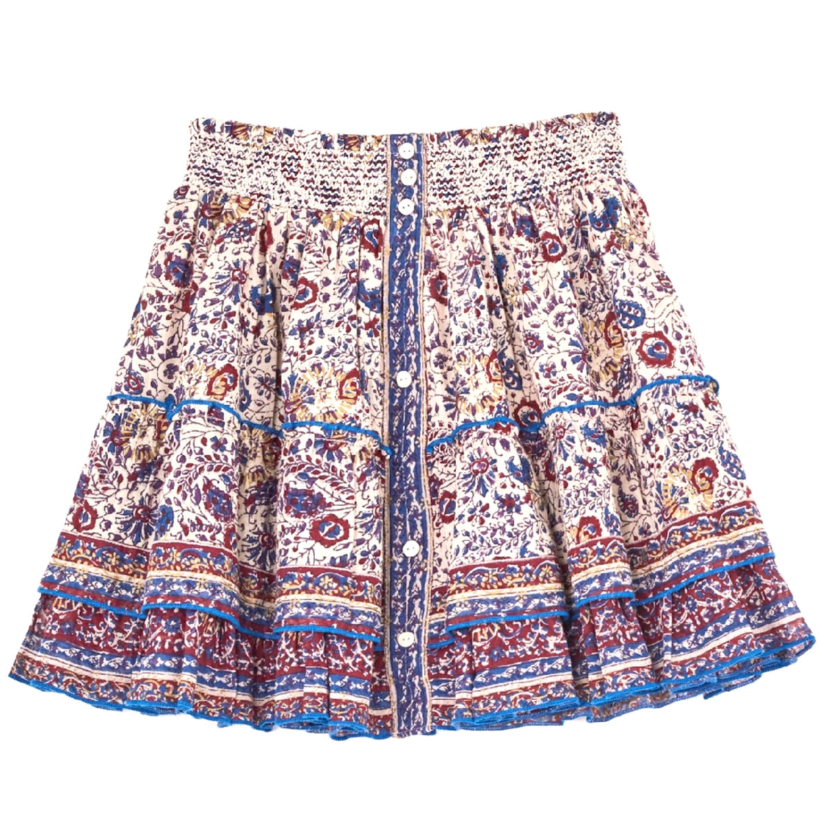 MABE Rosa Printed Mini Skirt