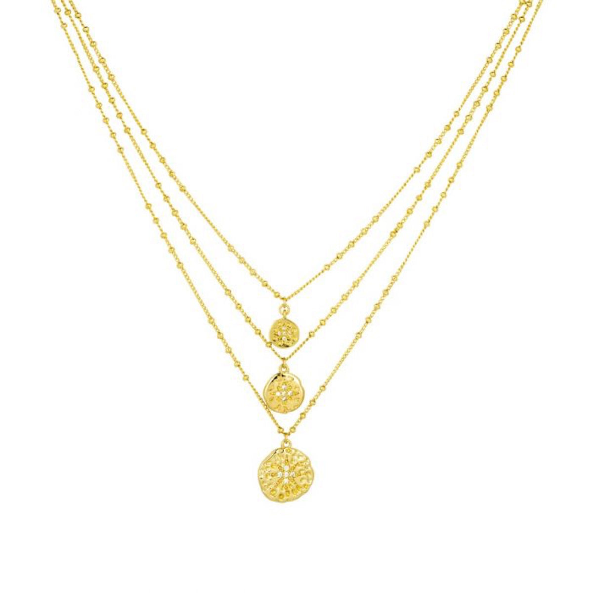 Roma Gold Coin Necklace