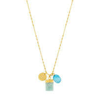 Vittoria Necklace Turquoise/Amazonite