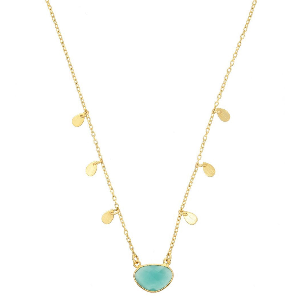 Summer Necklace Aqua