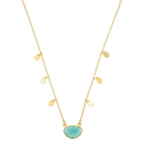 Summer Necklace Aqua