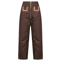 Khaki Patch Pocket Trouser