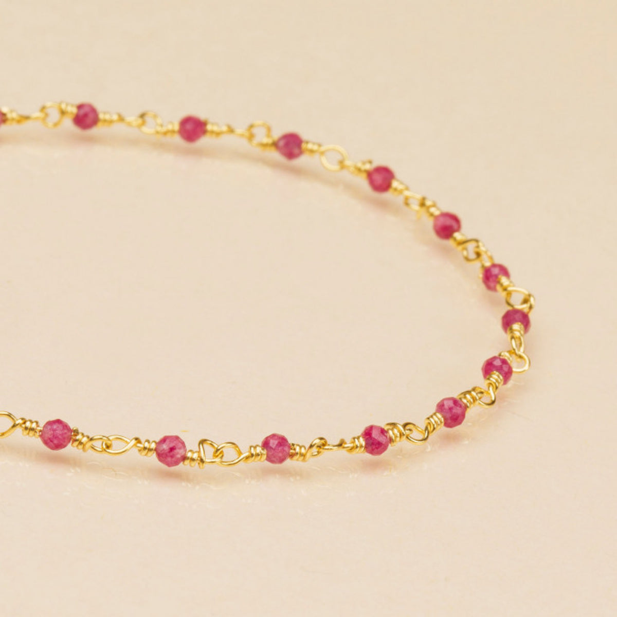 India Bracelet Pink