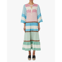 Pearl & Caviar Zakar Maxi Dress Striped Multi