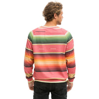 Pink Serape Bolt Stitch Sweatshirt